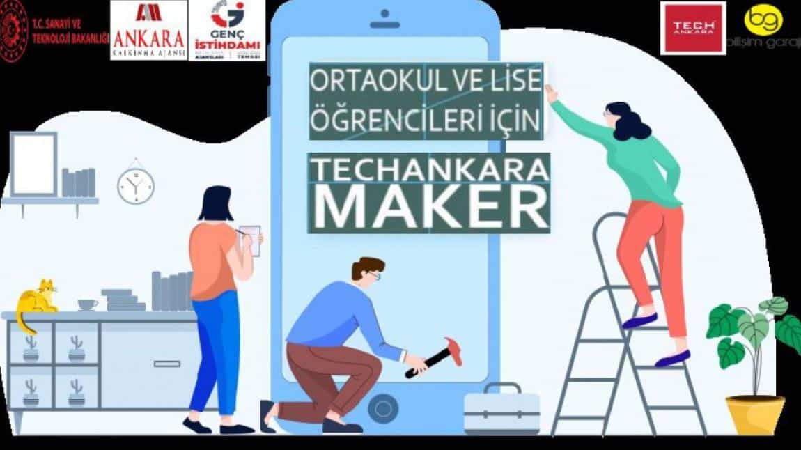 TechAnkara Maker Programı Yarışmasında Birinci Olduk!