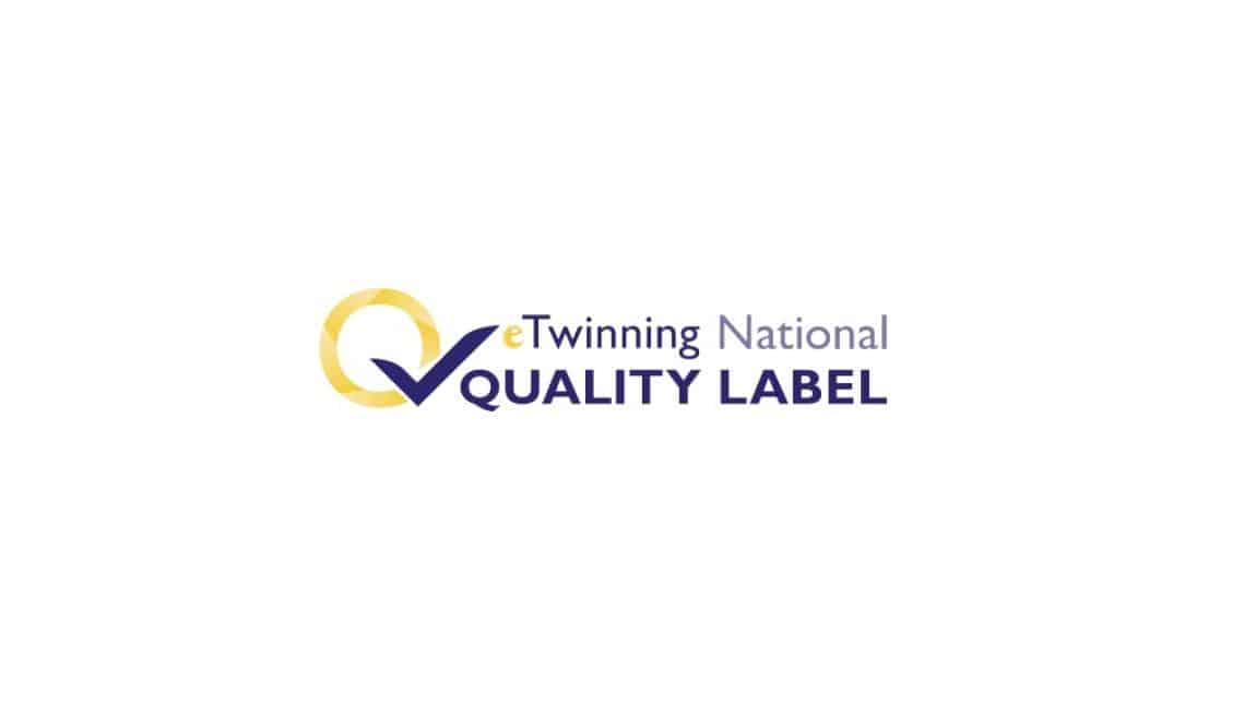eTwinning Projelerimize 'Ulusal Kalite Etiketi' Ödülü